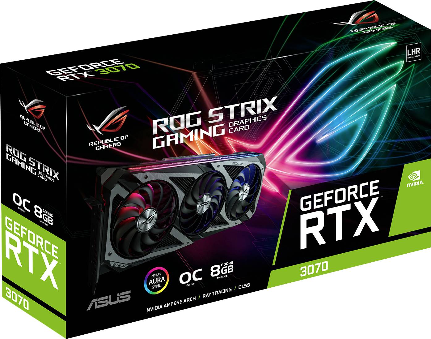 ASUS ROG-STRIX-RTX3070-O8G-V2-GAMING OC Edition Grafikkarten GF RTX 3070 8 GB GDDR6 PCIe 4.0 2 x HDMI 3 x DisplayPort-11