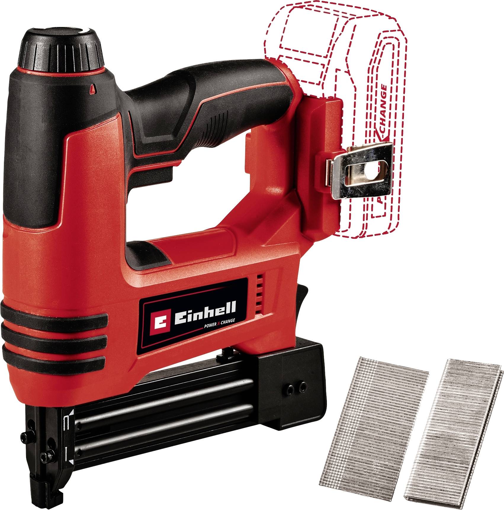 Einhell TE-CN 18 Li - Solo Power X-Change 4257790 Spikpistol batteri exkl. batteri/laddare, Utan laddare