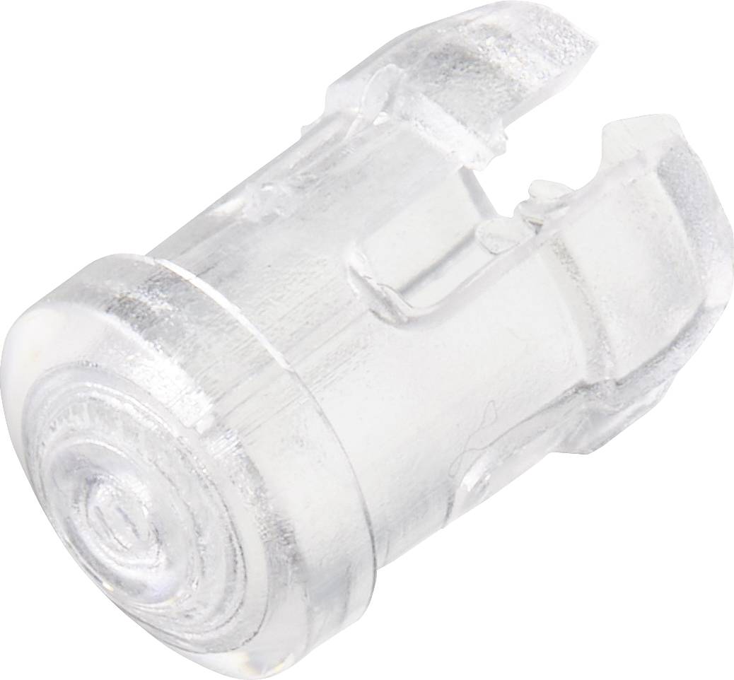 TRU COMPONENTS TC-9903024 Transparent Passend für (LEDs) LED 3 mm 4.8 x 7.50