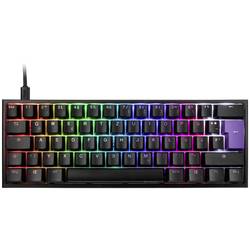 Image of Ducky ONE 2 Mini MX-Black, RGB-LED Kabelgebunden Gaming-Tastatur Switch: Black Deutsch, QWERTZ Schwarz