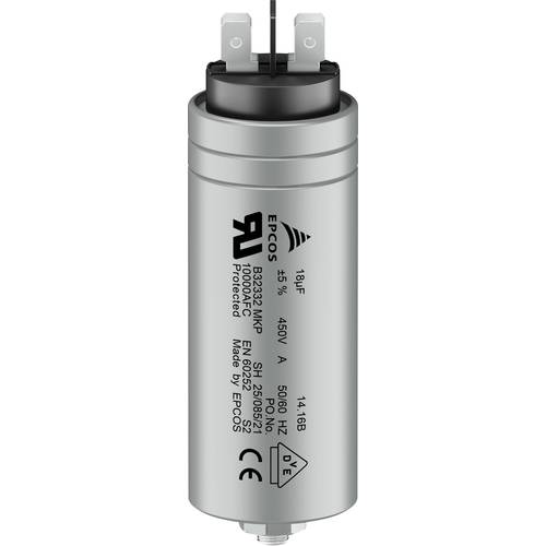 Thumbnail - TDK B32332I6506J082 1 St. MKP-Folienkondensator Steckanschluss 50 µF 450 V/AC 5 % (Ø x L) 45 mm x 103 mm