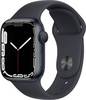 Apple Watch Series 7 GPS 41 mm Aluminiumgehäuse Mitternacht Sport Band Mitternacht