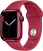 Apple Watch Series 7 GPS 41 mm Aluminiumgehäuse (PRODUCT) RED™ Sport Band (PRODUCT) RED™