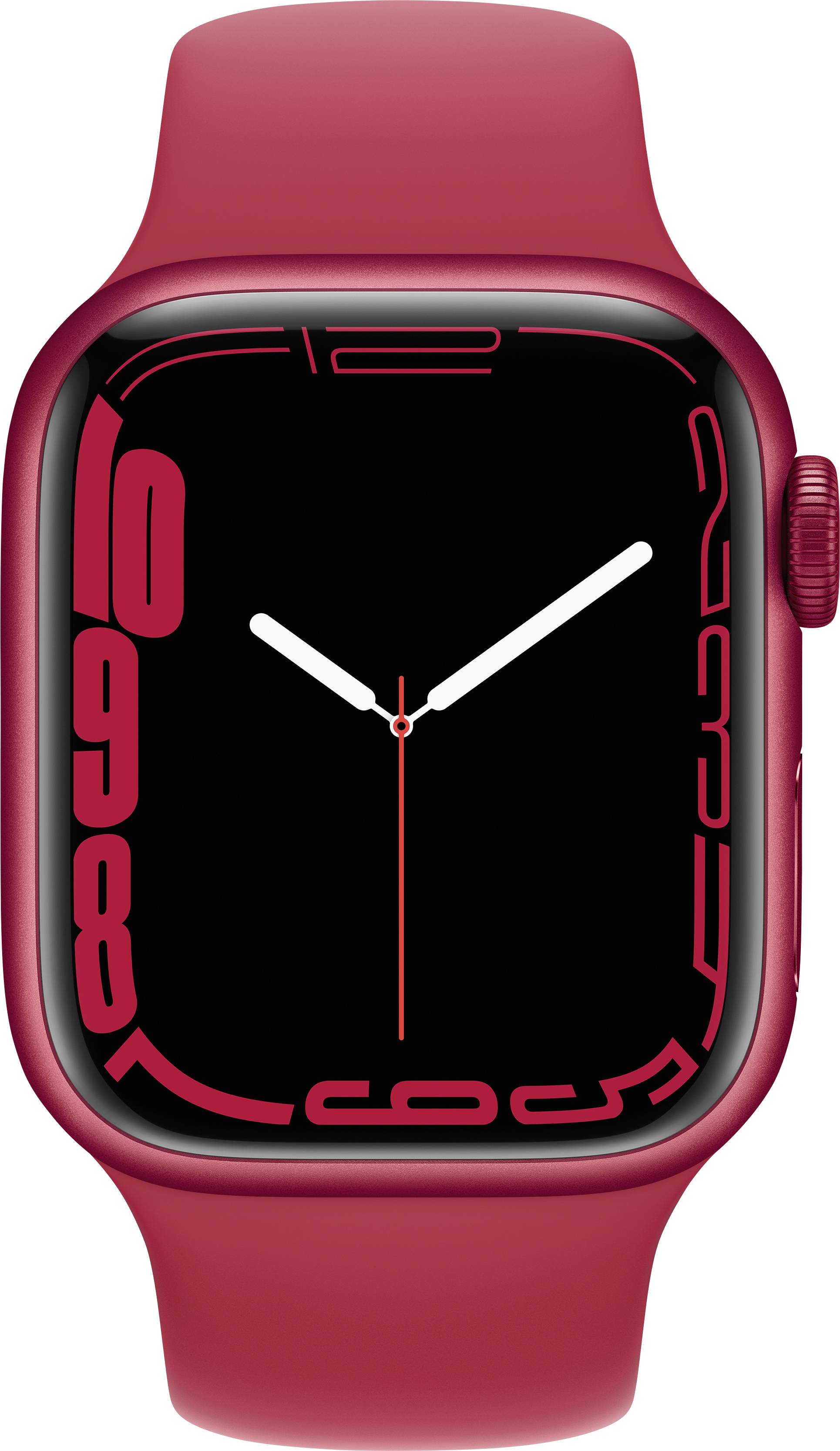 Apple Watch Series 7 GPS 41 mm Aluminiumgehäuse (PRODUCT) RED™ Sport Band (PRODUCT) RED™-1