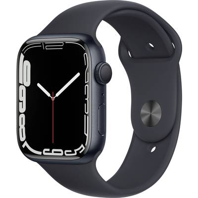 Apple Watch Series 7 GPS 45 mm Aluminiumgehäuse Mitternacht Sport Band Mitternacht  