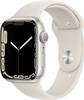 Apple Watch Series 7 GPS 45 mm Aluminiumgehäuse Polarstern Sport Band Polarstern