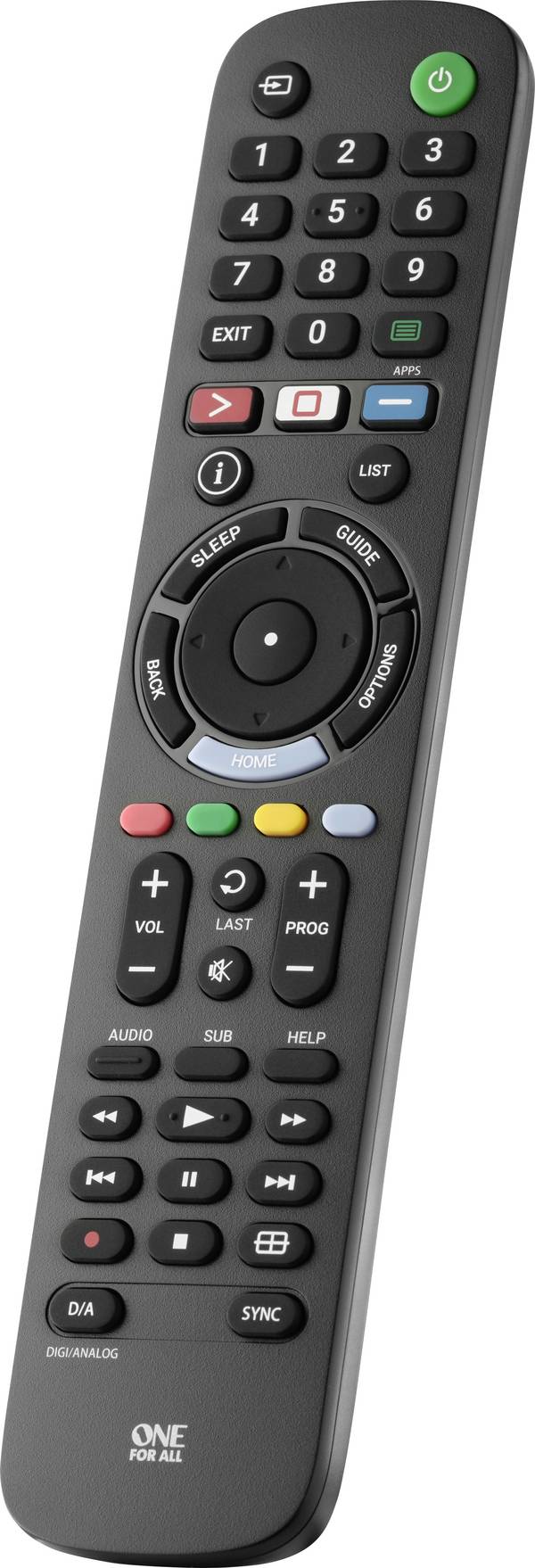 One For All Sony 2.0 Sony Fernbedienung Schwarz