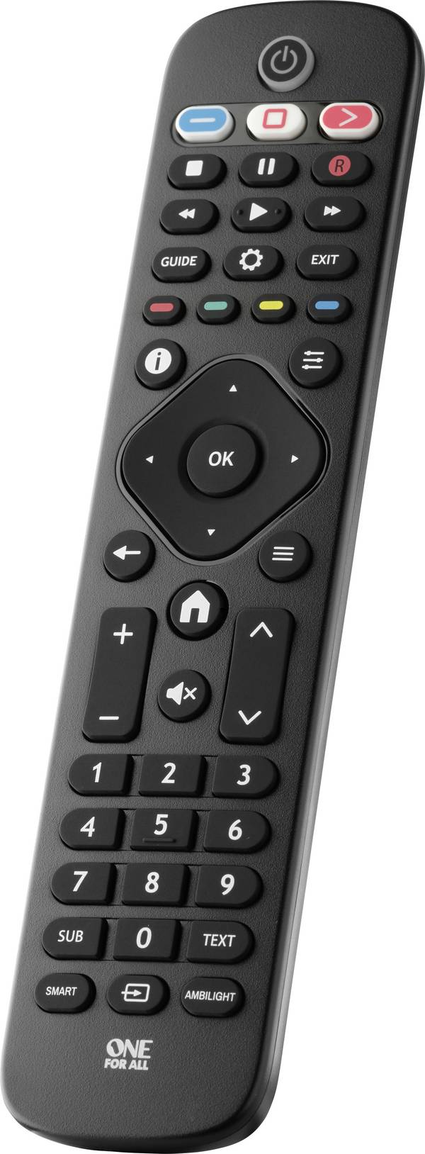 One For All Philips 2.0 Philips Fernbedienung Schwarz