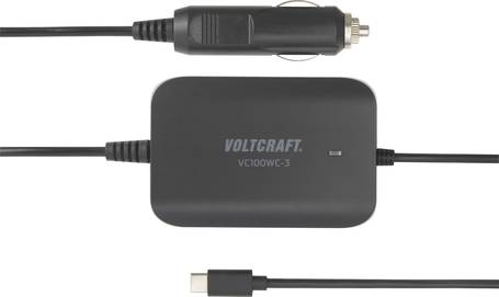 VOLTCRAFT VC100WC-3 VC-12380810 USB nabíječka do auta