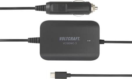 VOLTCRAFT - Chargeur auto USB-C avec PD