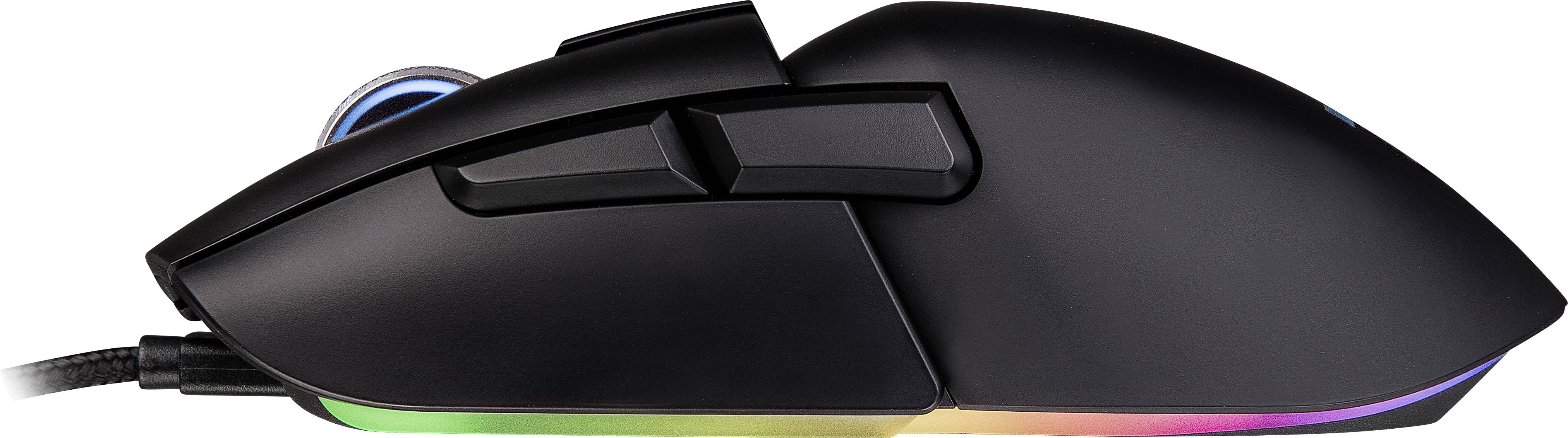 Thermaltake Argent M5 RGB Gaming Mouse Gaming-Maus USB Optisch Schwarz 8 Tasten 16000 dpi Beleuchtet-6