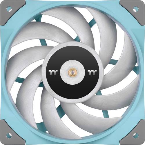 Thumbnail - Thermaltake TOUGHFAN 12 Radiator Fan PC-Gehäuse-Lüfter Türkis (B x H x T) 120 x 25 x 120 mm