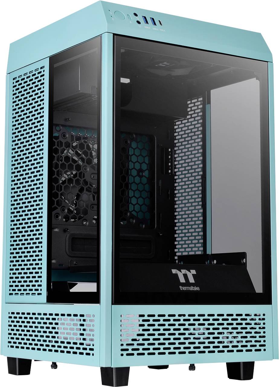 THERMALTAKE The Tower 100 Turquoise | CA-1R3-00SBWN-00