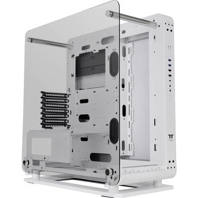 Thermaltake Core P6 TG Snow White Midi-Tower PC-Gehäuse Weiß Seitenfenster