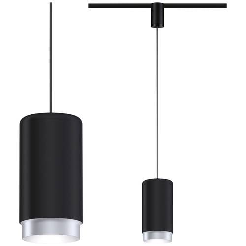 Paulmann URail Pend Corus Hochvolt-Schienensystem-Leuchte URail E27 Schwarz