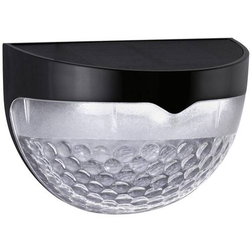 Paulmann 94666 Mimmo Solar-Außenstandleuchte 1.2 W Tageslichtweiß Schwarz