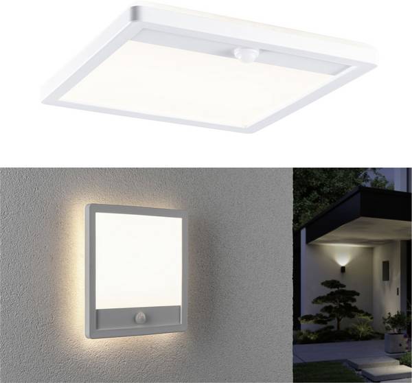 Paulmann Lamina PIR 94663 LED-Außenwandleuchte LED 15 W Weiß