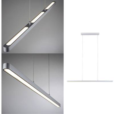 Elegante, moderne Pendelleuchte mit schlanker, rechteckiger Form und gleichmäßiger Ausleuchtung. Ideal für minimalistische Inneneinrichtungen.