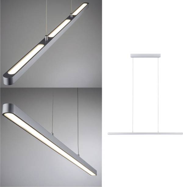 Paulmann Lento Pendell 79900 Pendelleuchte LED LED  10.50 W Chrom (matt)