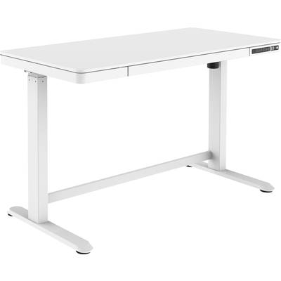 Digitus Sitz-/Steh-Schreibtisch DA-90406 Weiß DA-90406   max. Höhe: 121 cm 