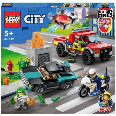 60319 LEGO® CITY Löscheinsatz und Verfolgungsjagd