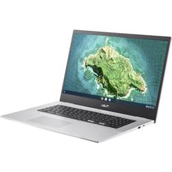 Image of Asus Chromebook 43.9 cm (17.3 Zoll) Intel® Celeron® N5100 4 GB RAM 64 GB eMMC Intel UHD Graphics Silber 90NX04C2-M00420