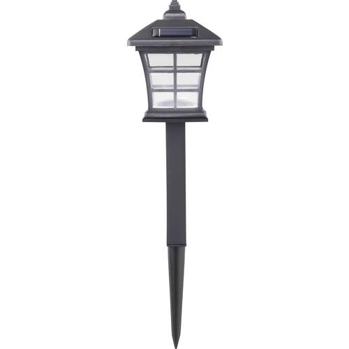 EC23234 Solar-Gartenleuchte LED Schwarz