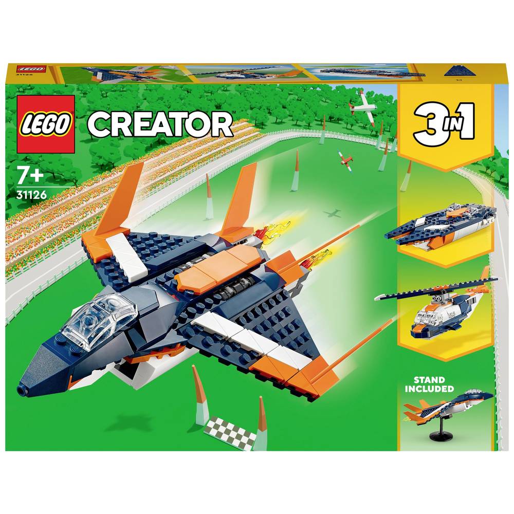 LEGO® CREATOR 31126 Supersonische jet