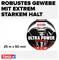 'Robustes Gewebe mit extrem starkem Halt. Tesa Ultra Power Extreme Tape, 25 m x 50 mm.'