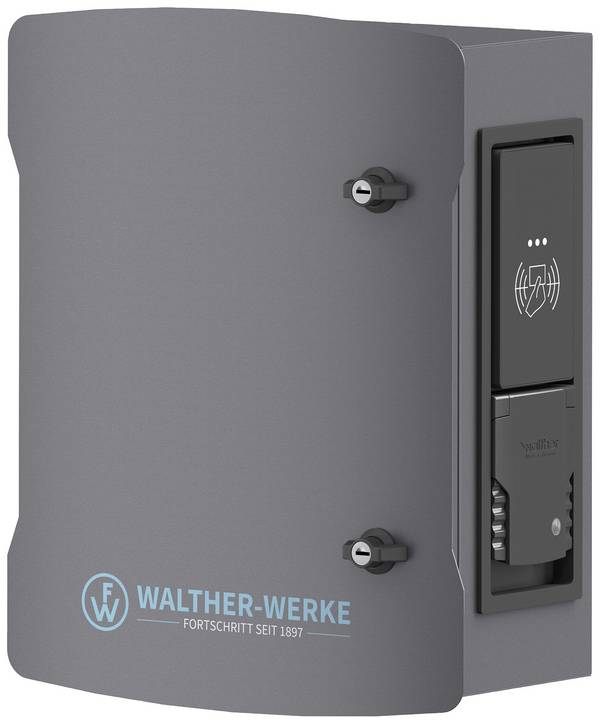 Walther Werke Wallbox smartEVO PRO 22 Wallbox Typ 2 Mode 3 32 A Anzahl Anschlüsse 1 22 kW RFID