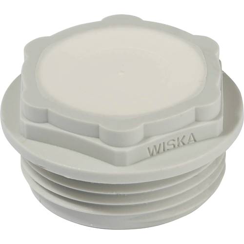 Thumbnail - Wiska EMS 20 Kabeleinführung Klemm-Ø (max.) 13 mm Plattenstärke (max.) 9 mm Kunststoff Lichtgrau 100 St.