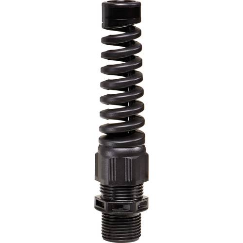 Wiska 10061217 Kabelverschraubung schlagfest, mit Zugentlastung, mit Dichtung M20 Polyamid Schwarz (RAL 9005) 25 St.