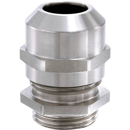 Wiska 10065967 Kabelverschraubung schlagfest, mit Zugentlastung, mit Dichtung M40 Stahl nicht rostend Natur 5 St.