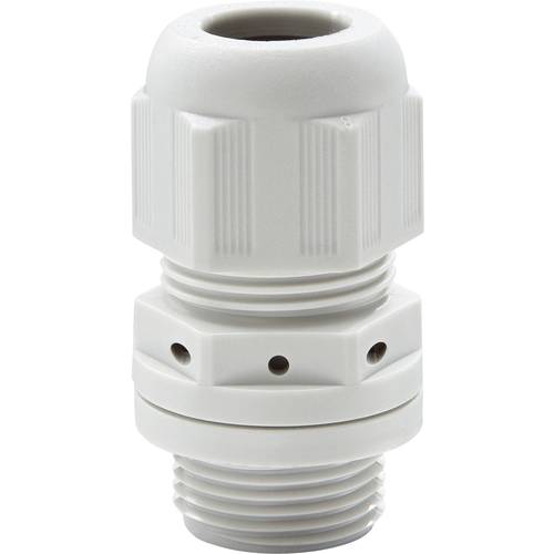 Wiska 10100801 Kabelverschraubung schlagfest, mit Dichtung M32 Polyamid Lichtgrau (RAL 7035) 1 St.