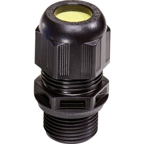 Wiska 10103447 Kabelverschraubung mit Zugentlastung, mit Dichtung M20 Polyamid Schwarz (RAL 9005) 50 St.