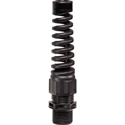 Wiska 10103504 Kabelverschraubung schlagfest, mit Biegeschutz, für Flachkabel, mit Zugentlastung, mit Dichtung M16 Polya...