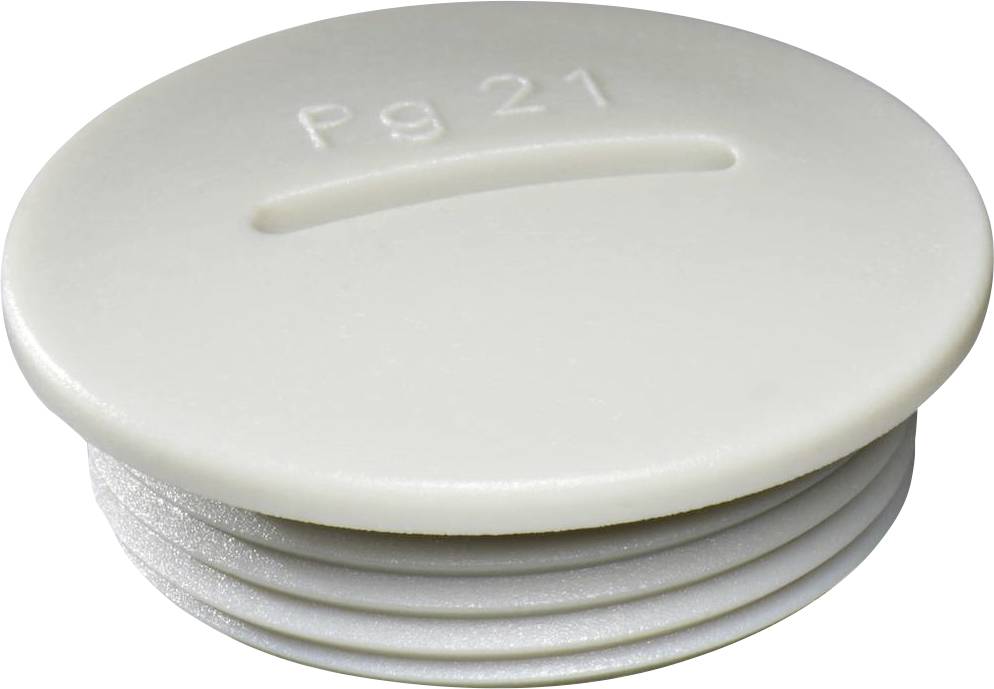 Wiska 10060712 VS 16 Verschlussschraube schlagfest PG16 Kunststoff Lichtgrau (RAL 7035) 100 St.