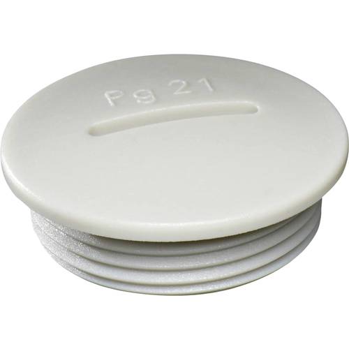 Wiska 10060712 VS 16 Verschlussschraube schlagfest PG16 Kunststoff Lichtgrau (RAL 7035) 100 St.