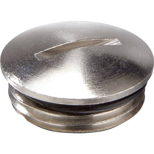 Wiska 10065083 EMVS-ORD 25 Verschlussschraube schlagfest M25 Metall Natur 100 St.