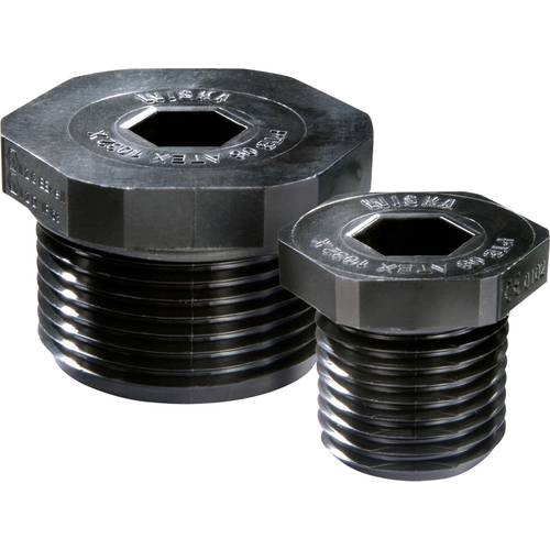 Wiska 10065304 EX-EVSG 32 Verschlussschraube schlagfest, Explosionsgeschützt M32 Kunststoff Schwarz (RAL 9005) 50 St.