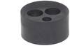 Wiska 10102488 MFD 40/02/120-01/070 Mehrfachdichteinsatz schlagfest, mit Zugentlastung M40 M40 Kunststoff Schwarz (RAL 9005) 25 St.
