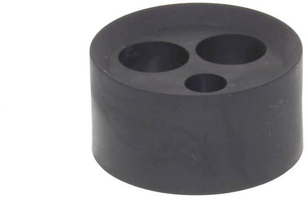 Wiska 10102488 MFD 40/02/120-01/070 Mehrfachdichteinsatz schlagfest, mit Zugentlastung M40 M40 Kunststoff Schwarz (RAL 9005) 25 St.
