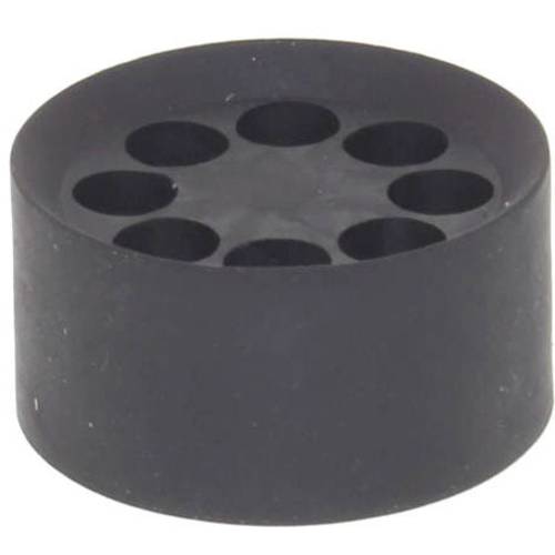 Wiska 10102744 MFD 40/08/070 Mehrfachdichteinsatz schlagfest, mit Zugentlastung M40 Kunststoff Schwarz (RAL 9005) 25 St.