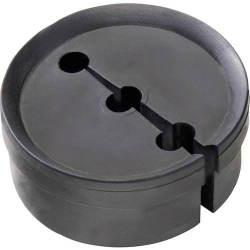 Wiska 10104447 GFD 16/01/050 Dichteinsatz schlagfest, mit Zugentlastung M16 Kunststoff Schwarz (RAL 9005) 25 St.