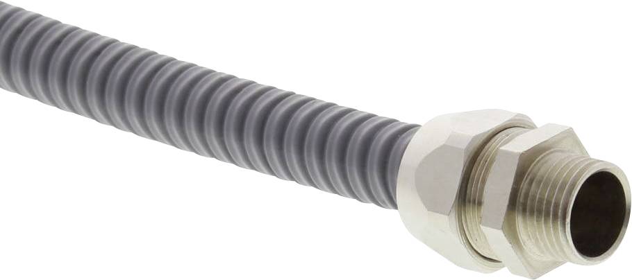 Wiska 10109016 BMCG-PVC-C-12-LG Schutzschlauch Grau 12 mm 30 m
