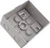 Wiska 10106020 Abzweigkasten (L x B x H) 105 x 95 x 52 mm Grau IP20 5 St.