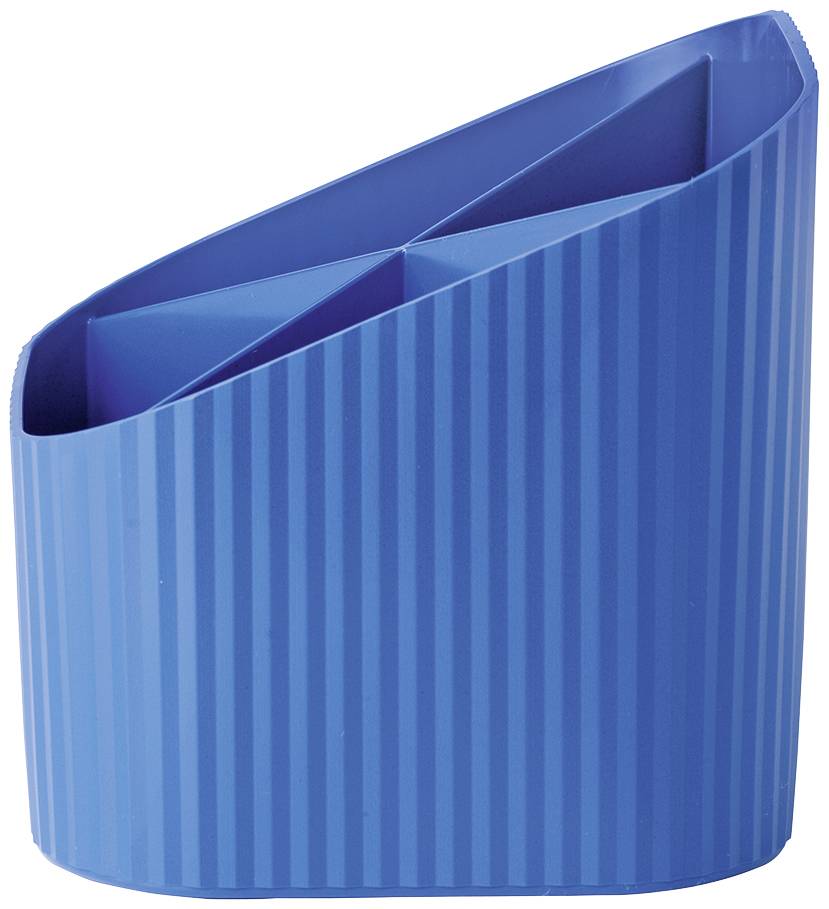 Schreibtischköcher Re-X-LOOP 4Fächer RC blau-0