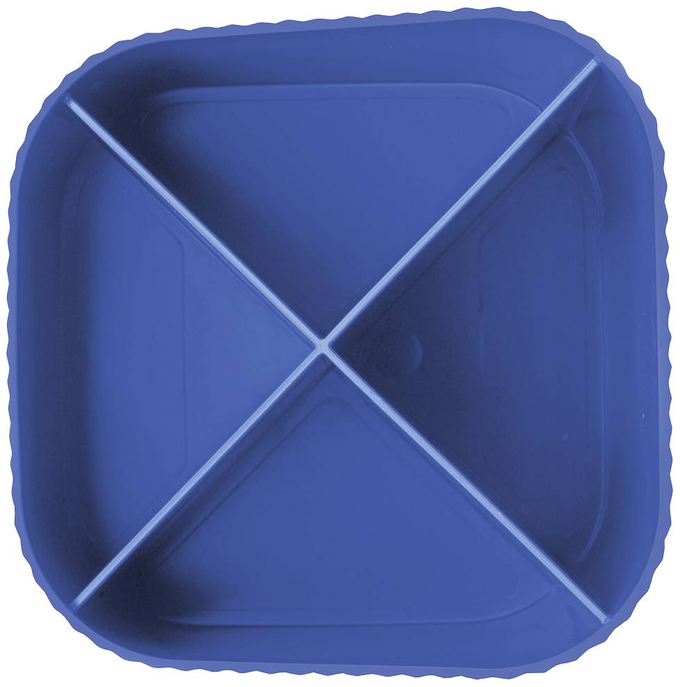 Schreibtischköcher Re-X-LOOP 4Fächer RC blau-2