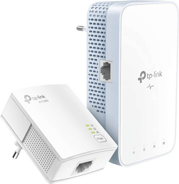 TP-Link TL-WPA7517 KIT V2 Wi-Fi Kit - Powerline Adapterkit - 1GbE, HomePlug AV (HPAV)