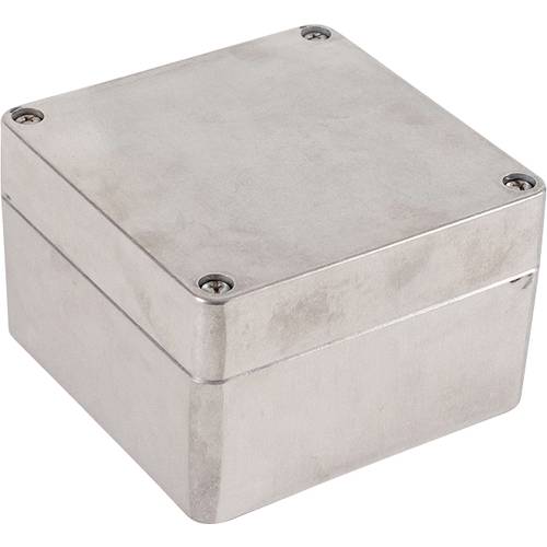 Hammond Electronics 1590Z090 Hand-Gehäuse 140 x 140 x 90 Zinkdruckguss Natur 1 St.